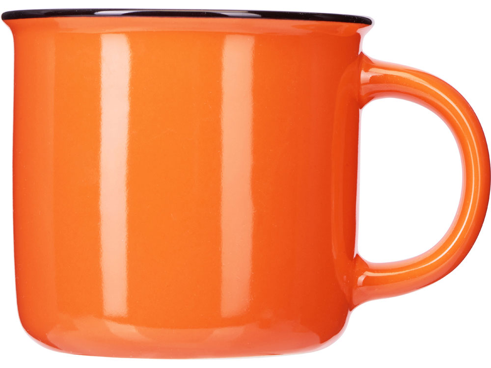 Кружка с каймой Countryside M, оранжевый 410ml-1