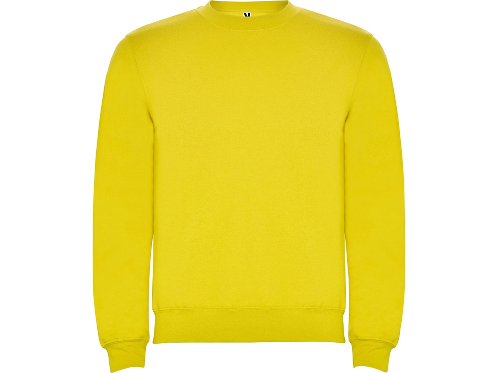 Свитшот с начесом Clasica унисекс, желтый-0