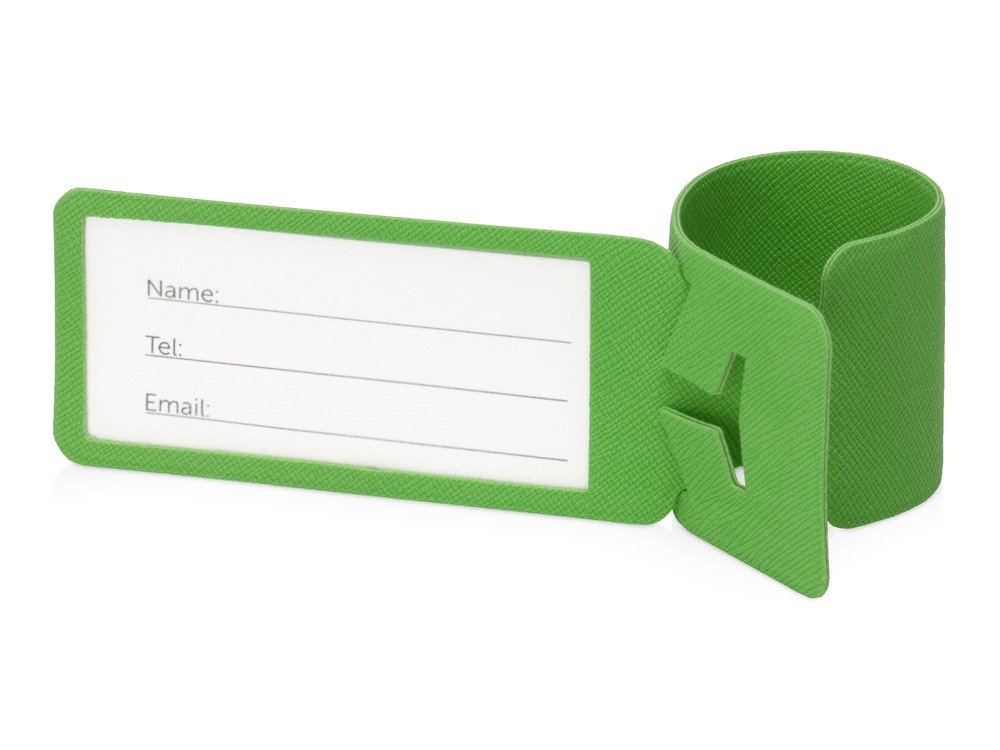 Багажная бирка Favor, зеленый-0