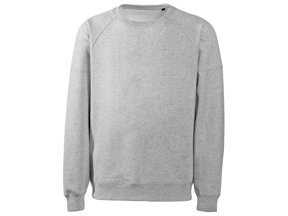 Свитшот оверсайз Paris, унисекс, серый меланж-12