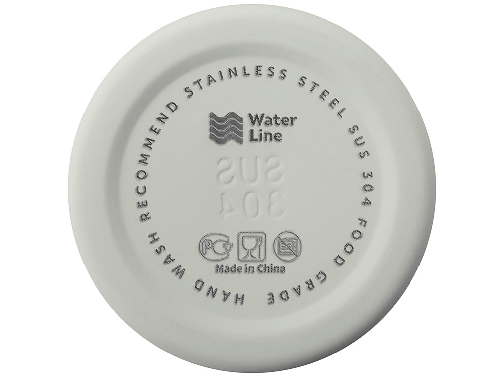 Стальная бутылка Rely, 650 мл, белый, off white-4