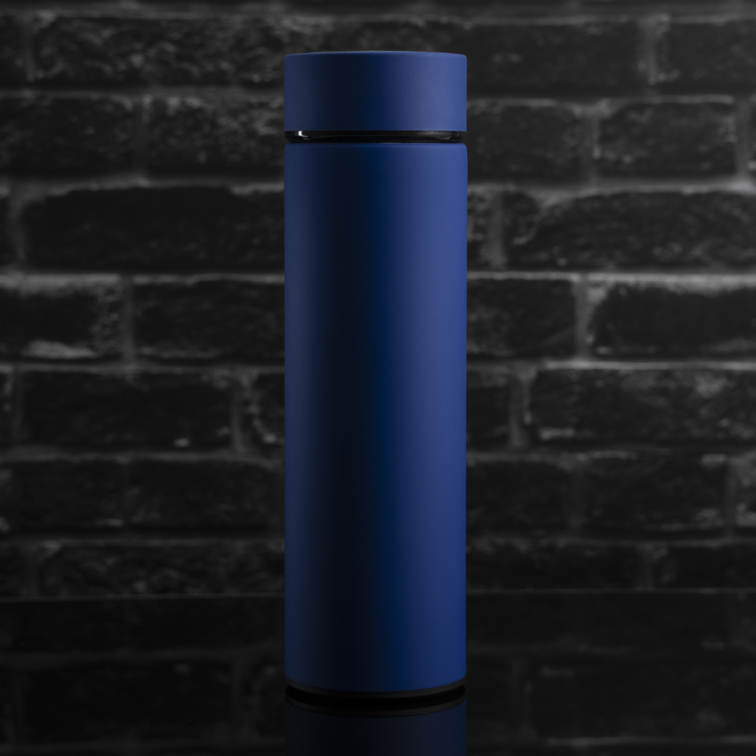 Термос Reactor софт-тач с датчиком температуры (синий)-5