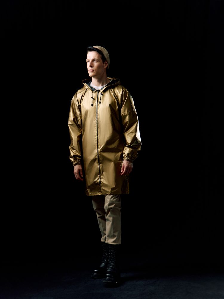Дождевик Palladio Pockets, золотистый-6