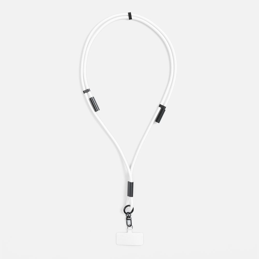 Кабель-ланьярд energyFlex Power Delivery 60 Вт, белый-1