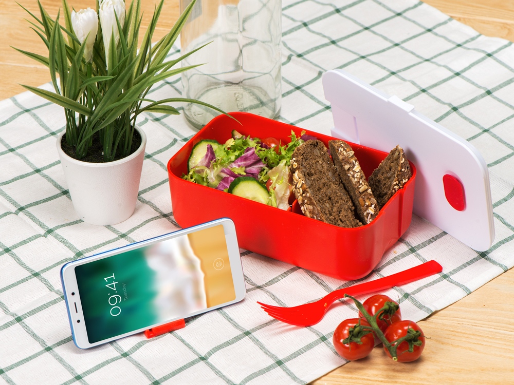 Ланч-бокс Neo, красный-11