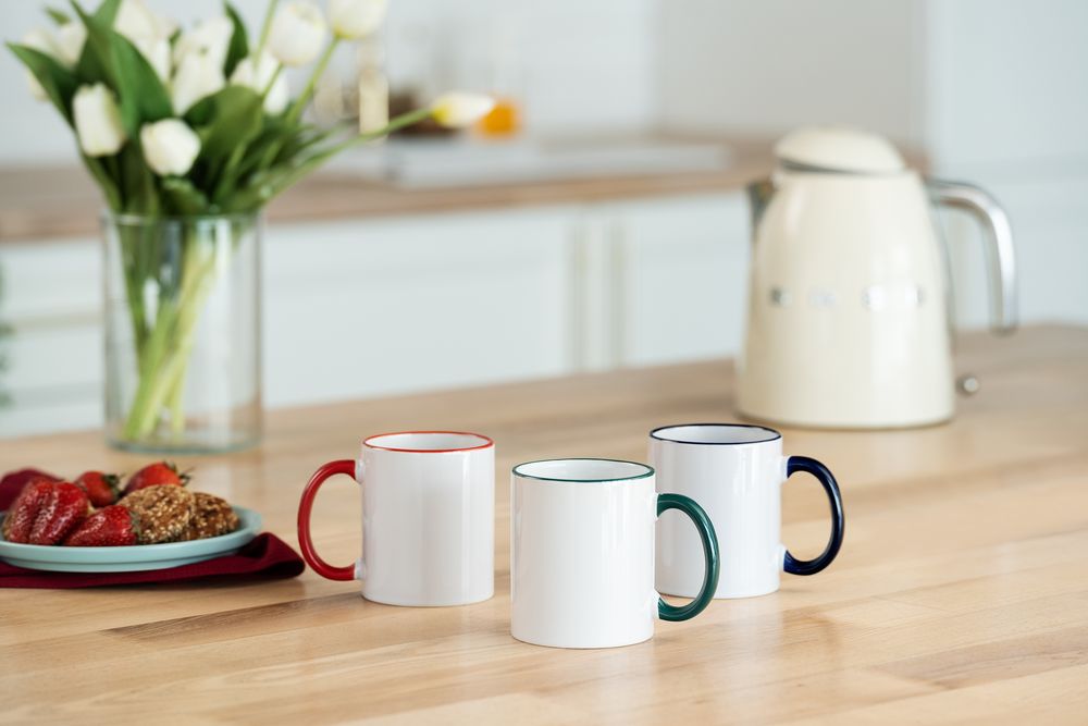 Кружка Rimo для сублимационной печати, красная-1