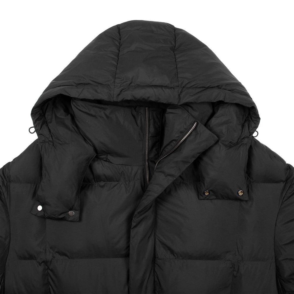 Пуховик унисекс Kapsula, черный-2