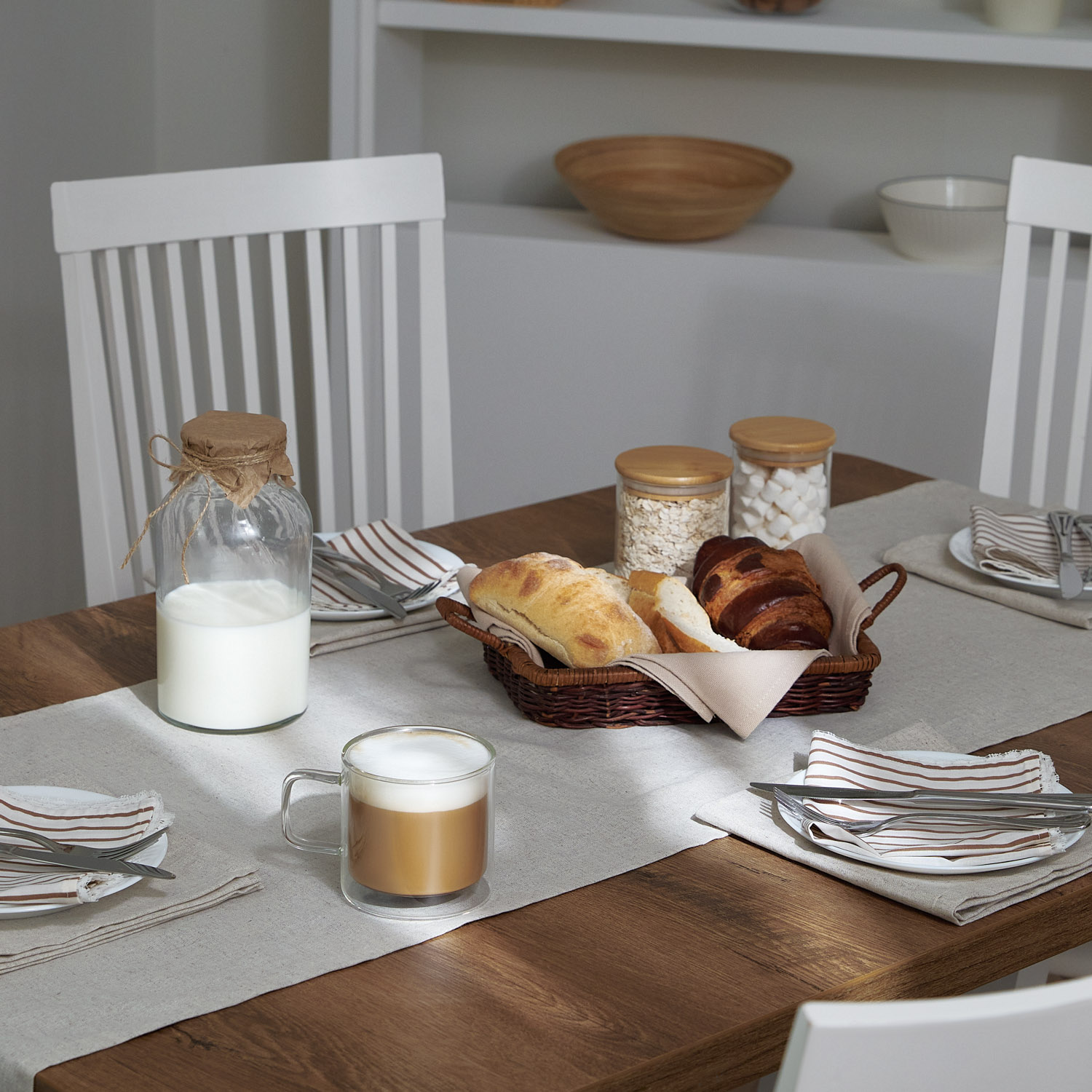 Кружка стеклянная с двойными стенками Luna-4