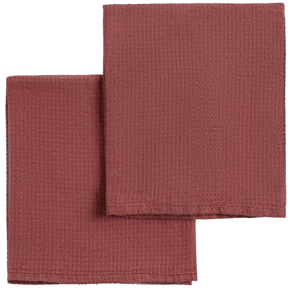 Набор полотенец Fine Line, красный-0