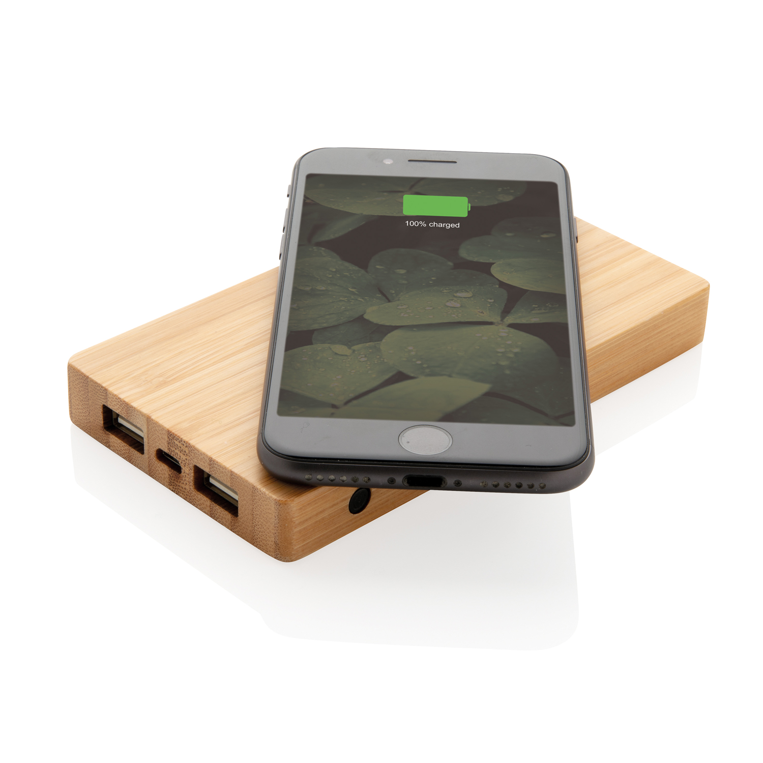 Экологичный внешний аккумулятор Bamboo, 4000 mAh-6