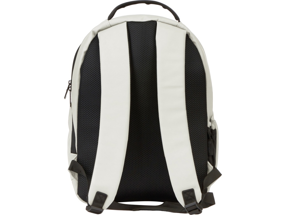 Рюкзак Sofit для ноутбука из экокожи, молочный-6