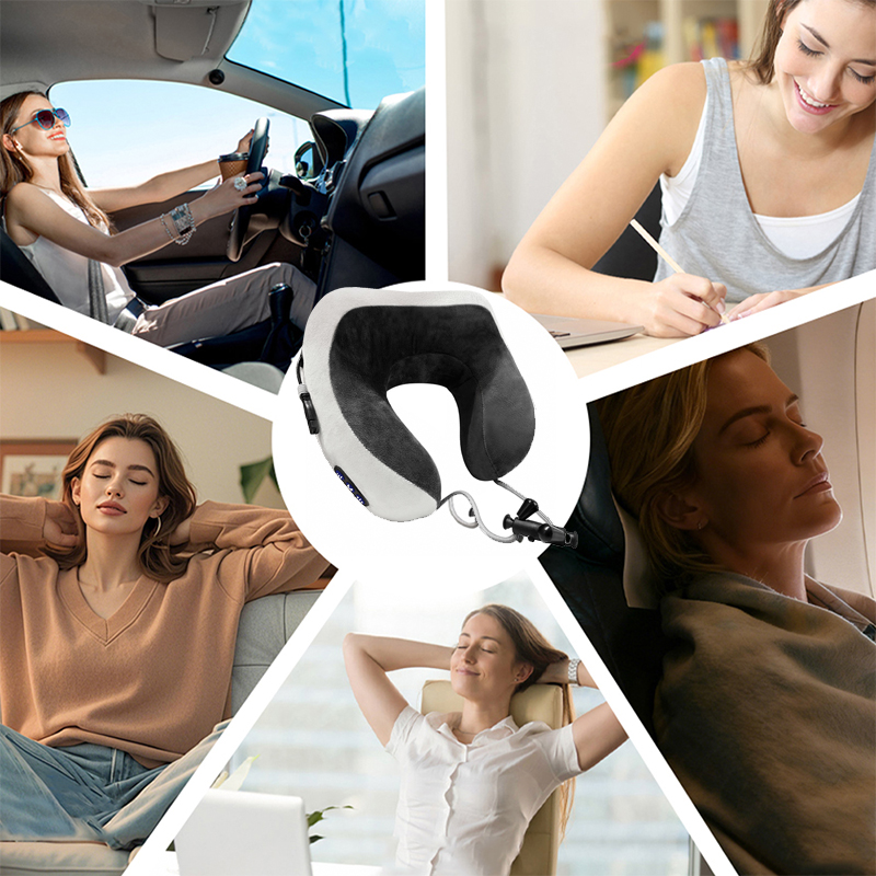 Массажная подушка Zen, Черный-2