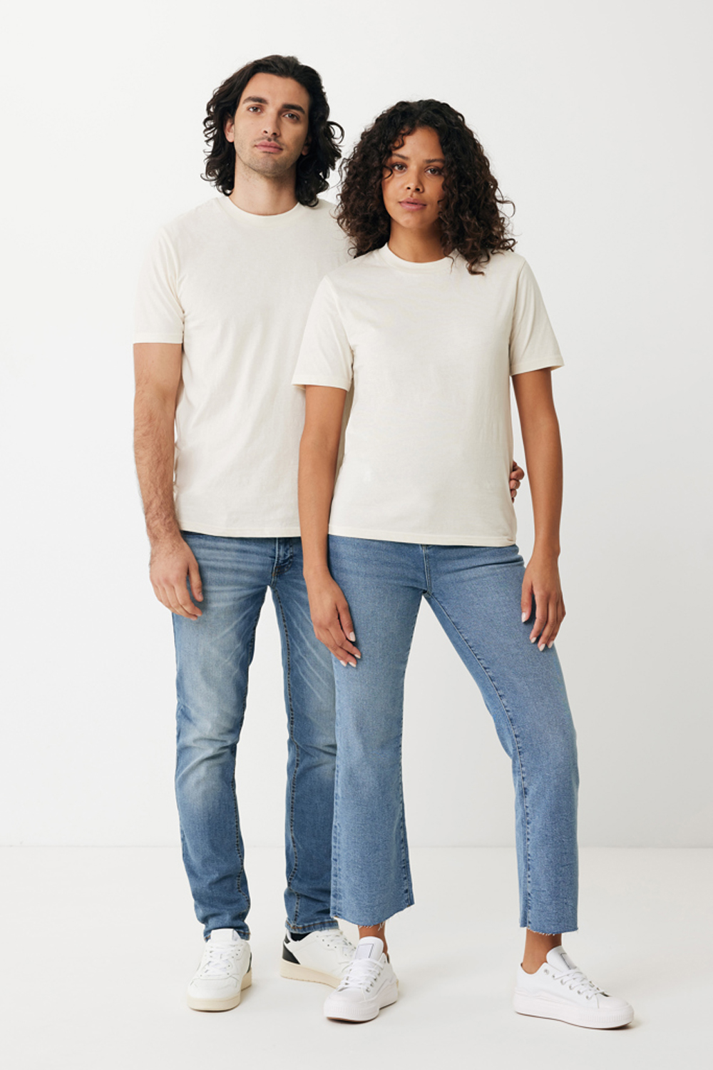 Футболка Iqoniq Sierra из переработанного хлопка, унисекс, 160 г/м²-7