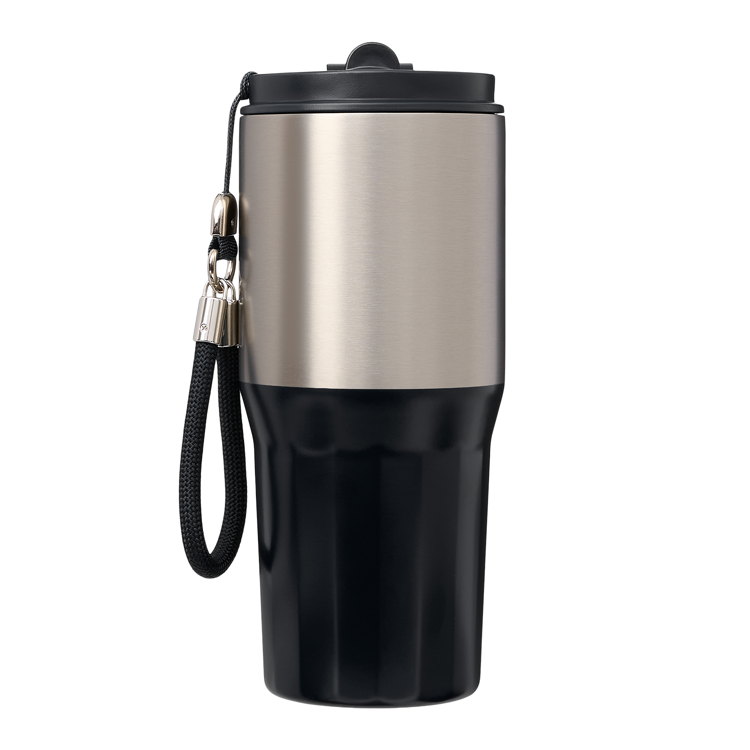 Термокружка вакуумная Avenue, черная-2