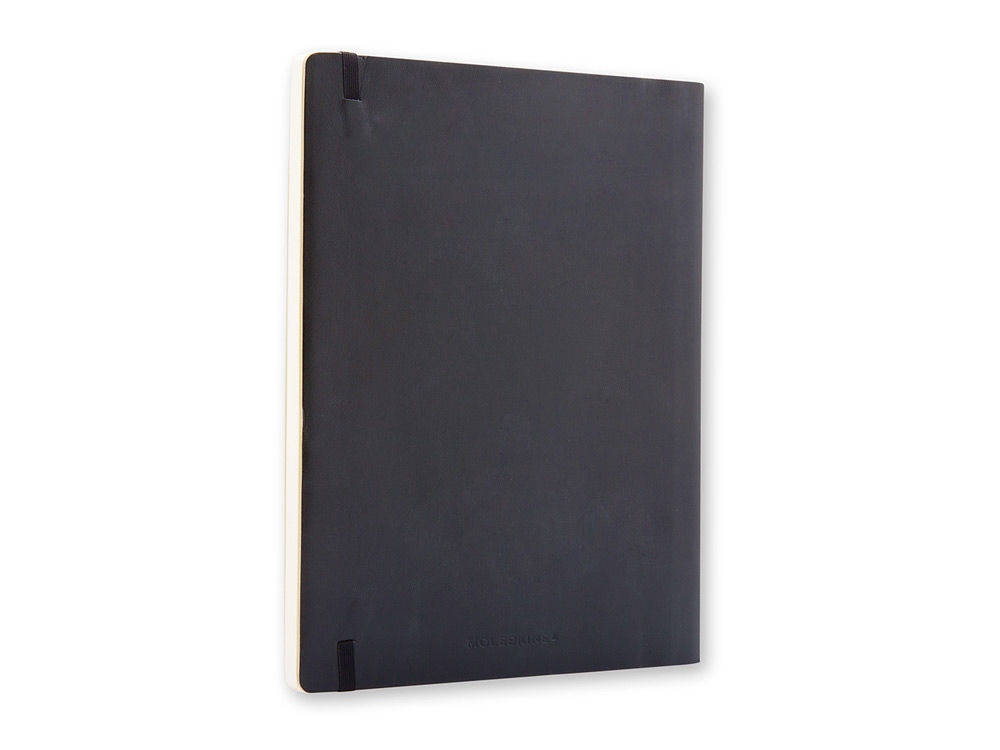 Записная книжка Moleskine Classic Soft (нелинованный), Хlarge (19х25 см), черный-5