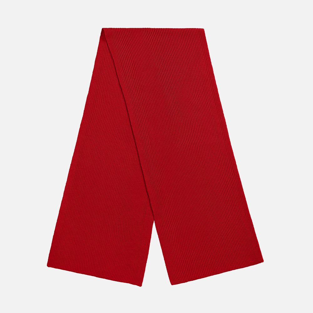 Шарф Nobilis Mono, красный-1