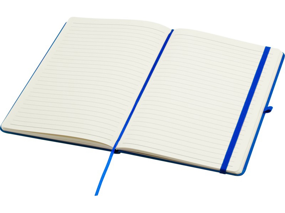 Блокнот Spectrum Plus формата A5 в твердой обложке - Ярко-синий-3
