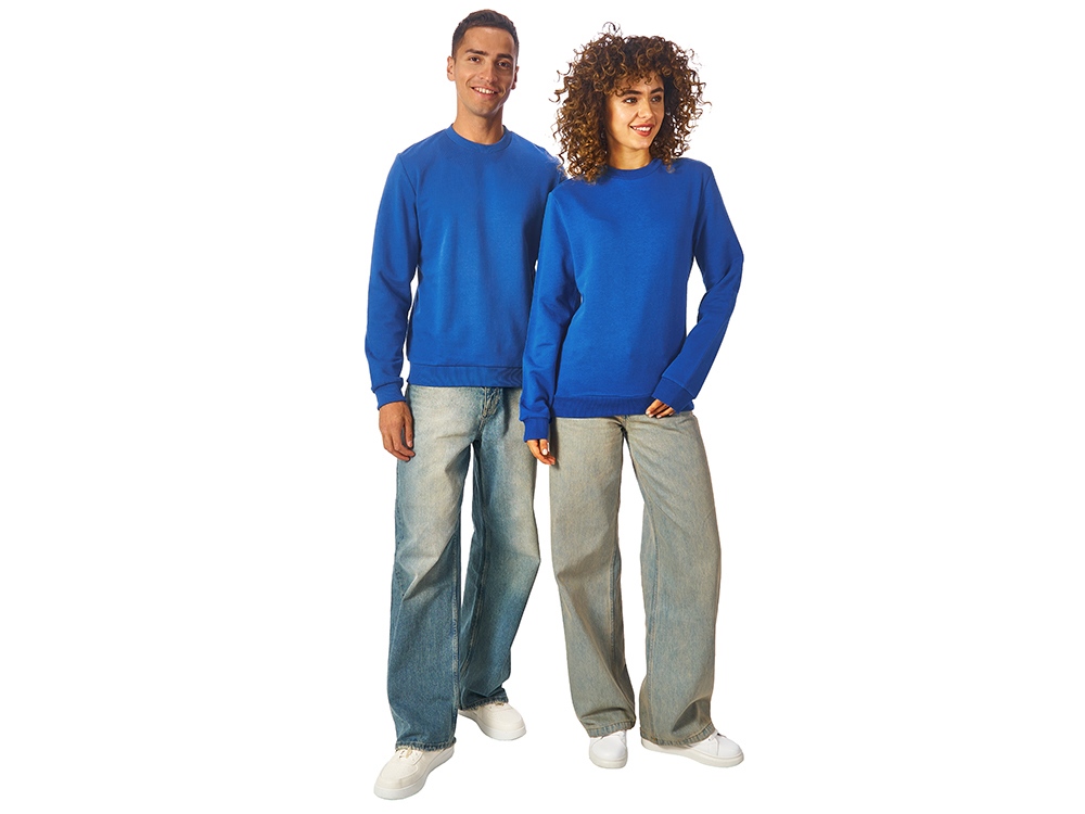 Свитшот Monaco унисекс, классический синий-5