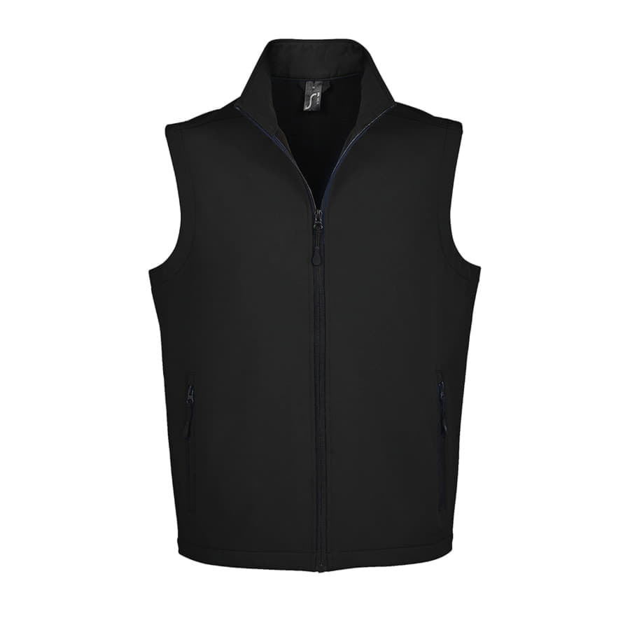 Жилет мужской софтшелл RACE BW MEN 280, черный-2