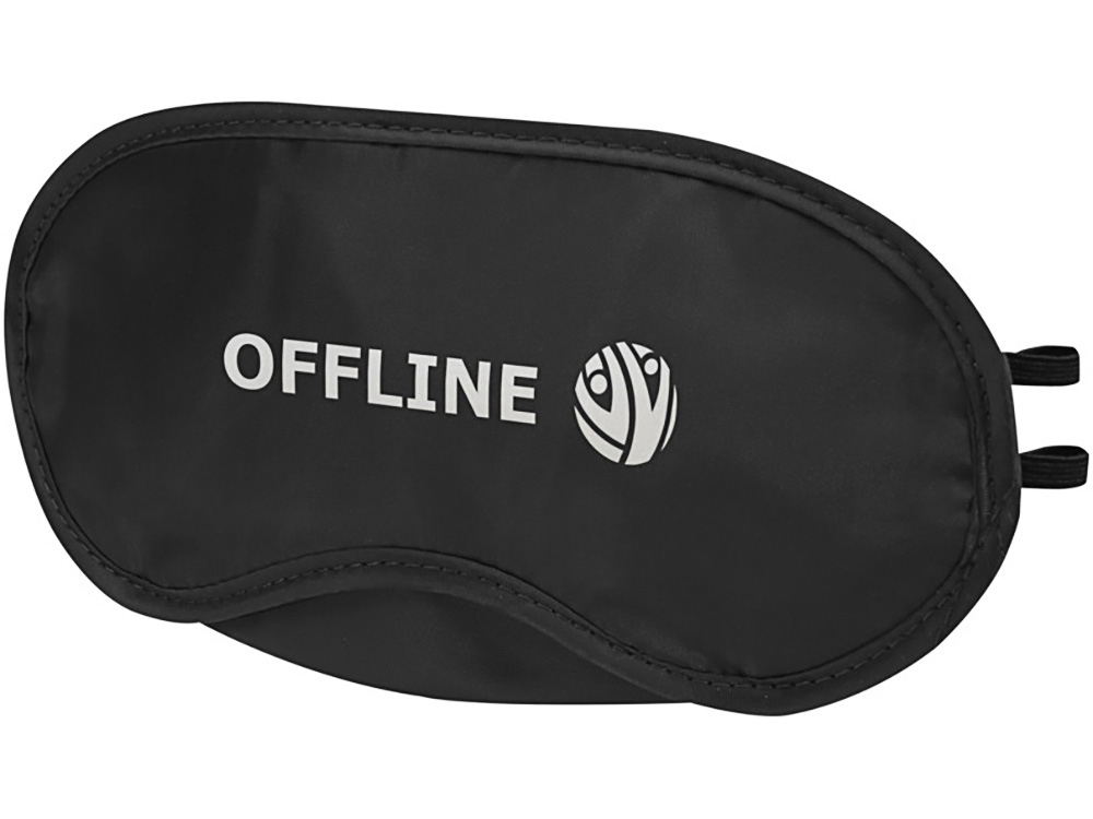 Маска для глаз Traveler (Путешественник)- сплошной черный-5