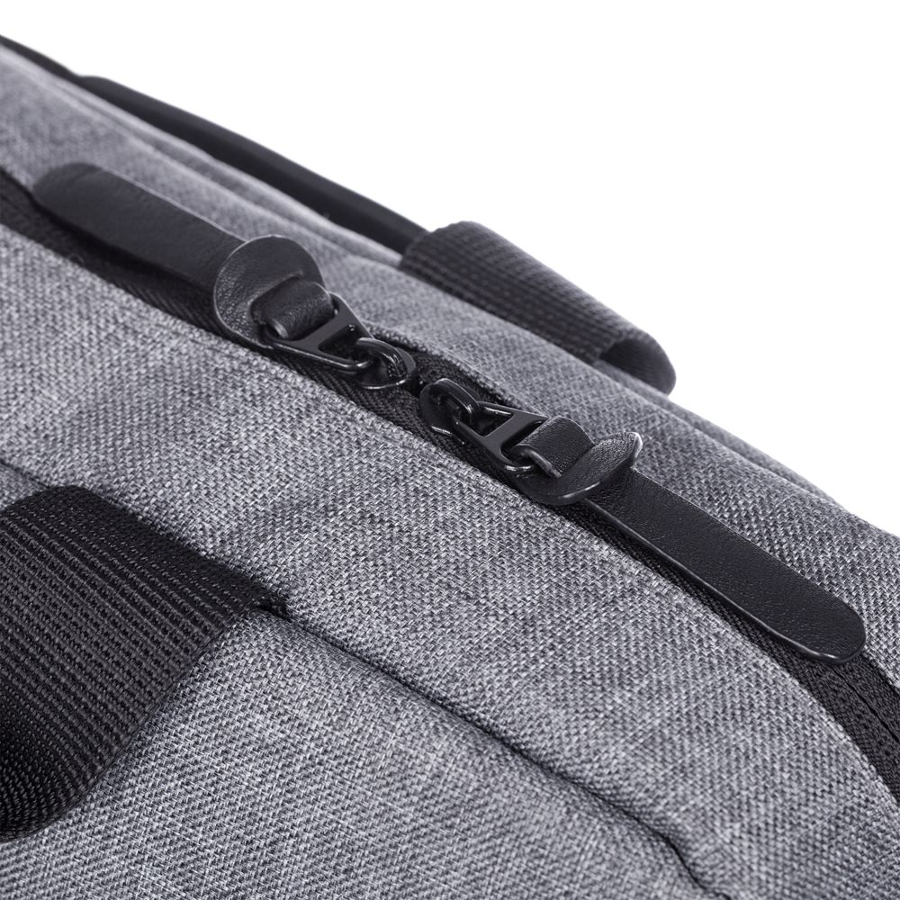 Конференц-сумка The First, серая-6