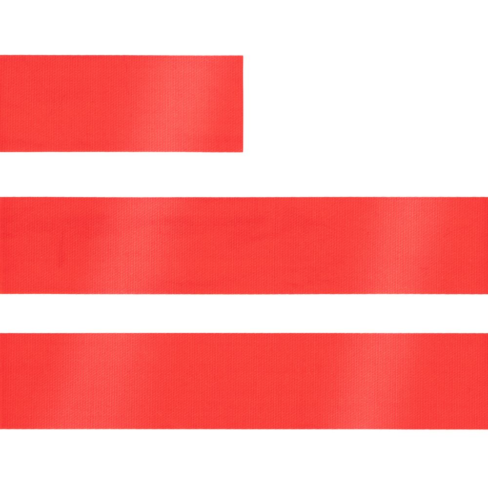 Лента сатиновая Satin 20 S, красная, 10 см-1