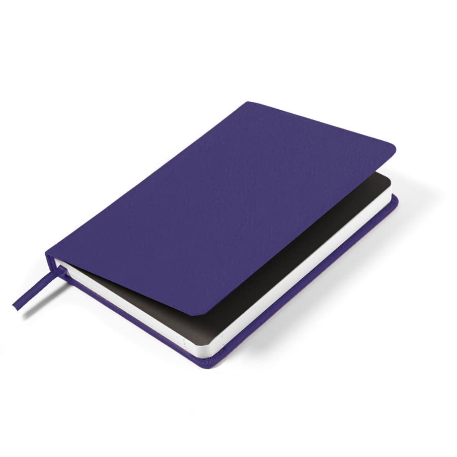 Ежедневник недатированный Duncan, формат А5,  в линейку, фиолетовый-4