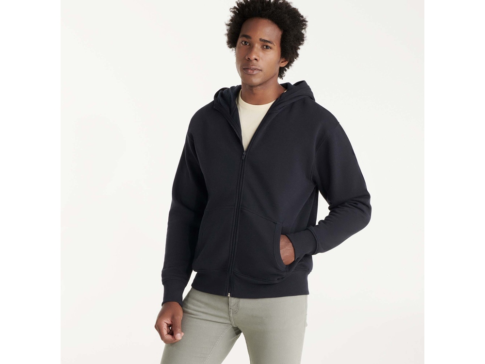 Толстовка на молнии Montblanc унисекс, нэйви-4