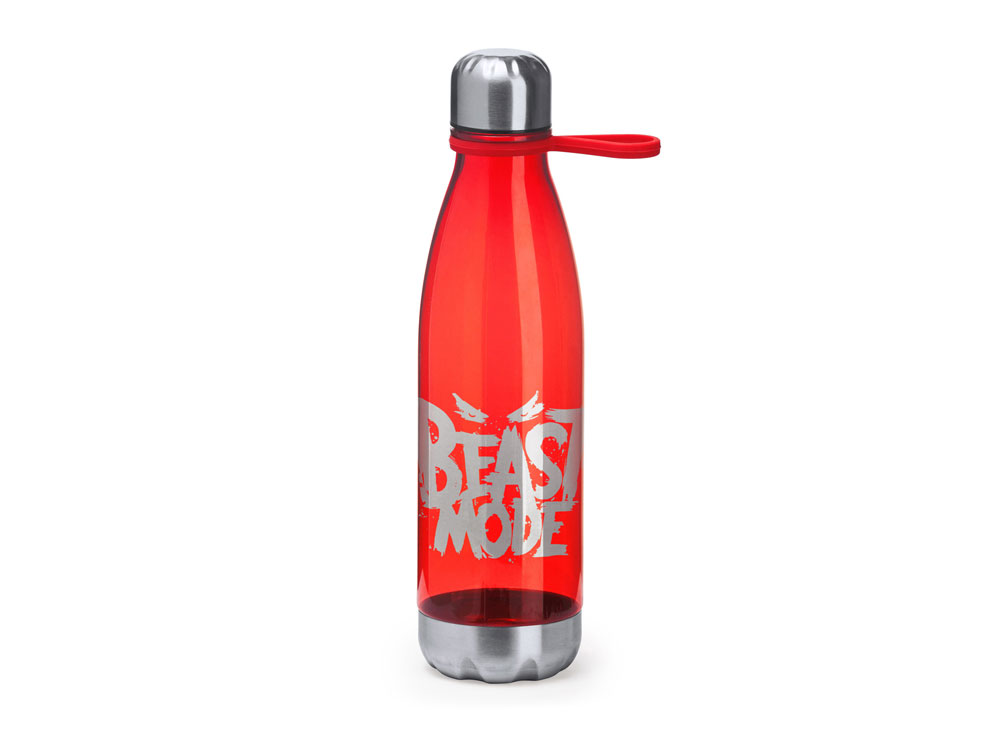 Бутылка EDDO в прозрачной AS-отделке, 700 мл, красный-3