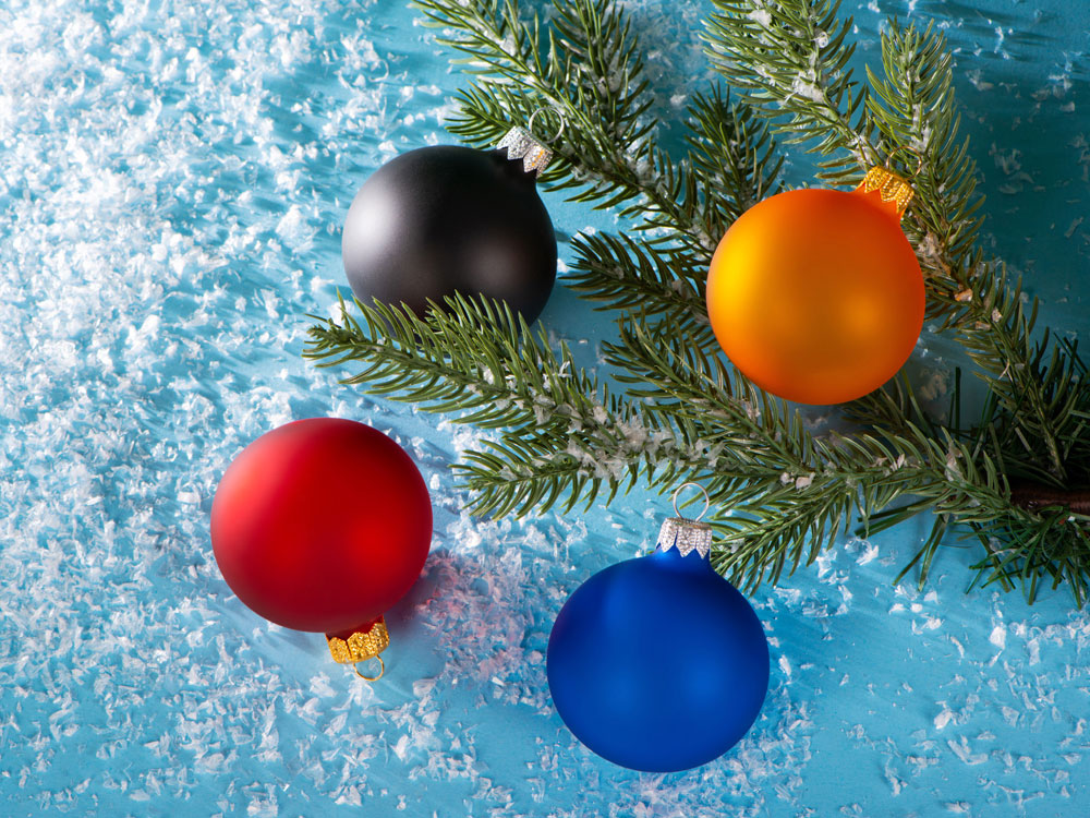 Стеклянный шар красный матовый, заготовка шара 6 см, цвет 12, матовый-4