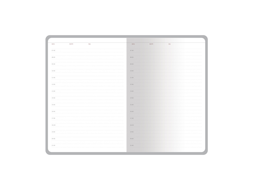 Ежедневник с каменной бумагой недатированный А5 Carrara, зеленый-7