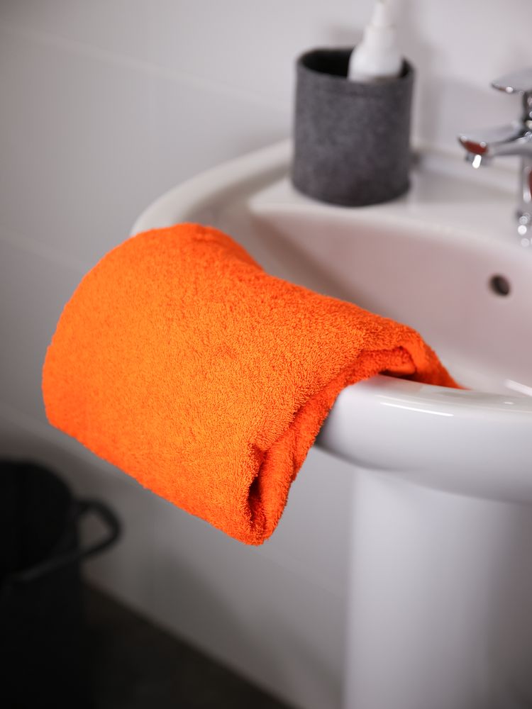 Полотенце Odelle, большое, оранжевое-3