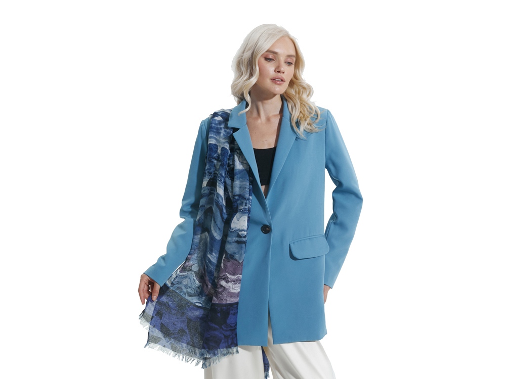 Шарф/ Палантин Уральский хребет-7