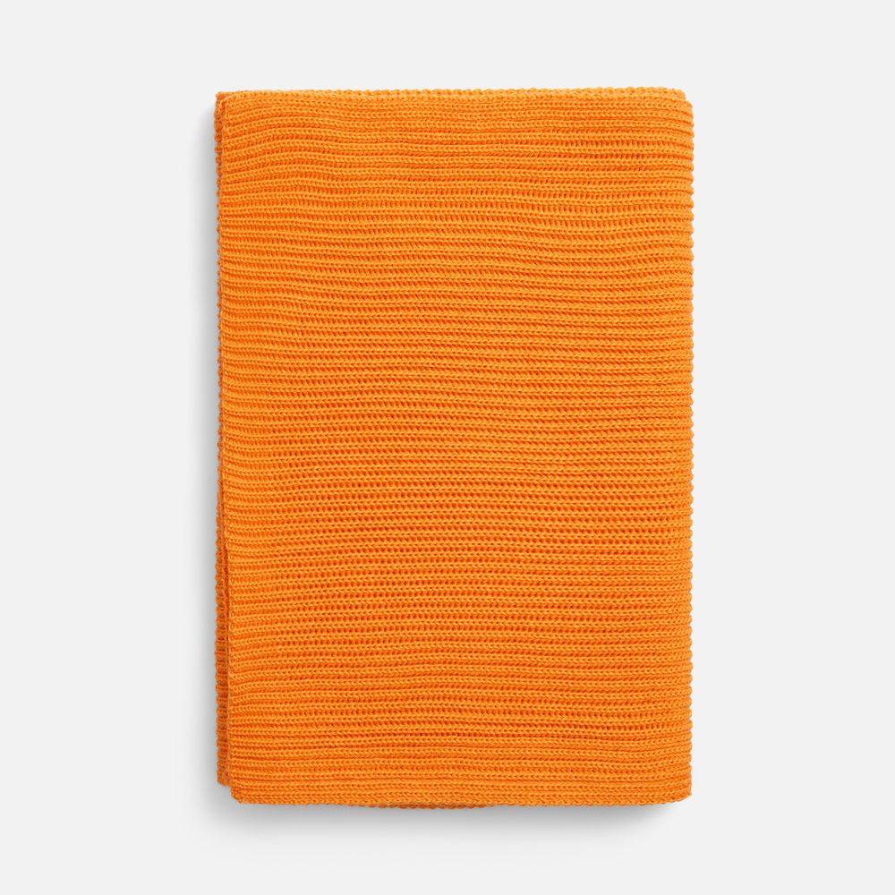 Шарф Nobilis Mono, оранжевый (абрикос)-2