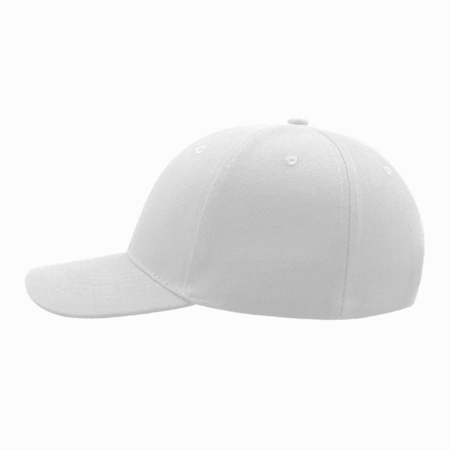 Бейсболка LIBERTY SIX, 6 клиньев, застежка на липучке, белый-3