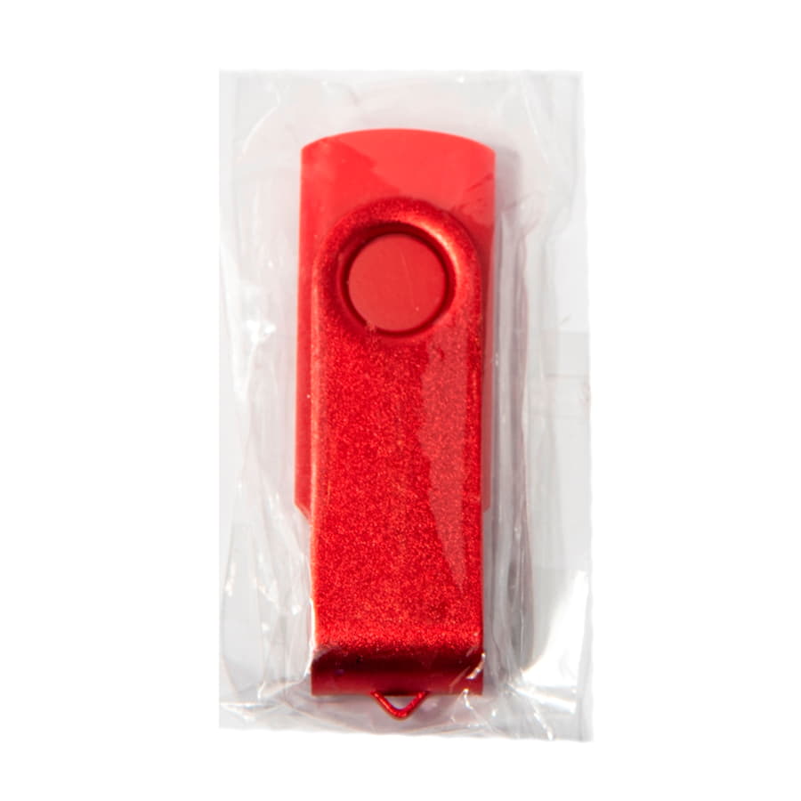 USB flash-карта DOT (32Гб), красный-2