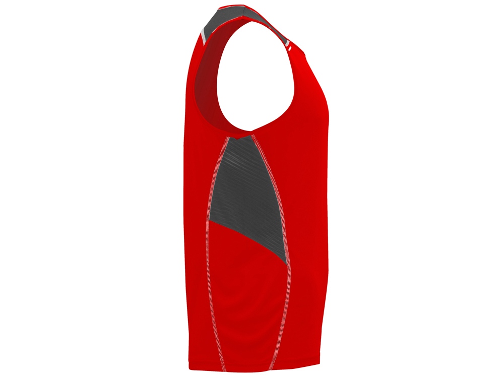 Майка Misano мужская, красный/эбеновый-3