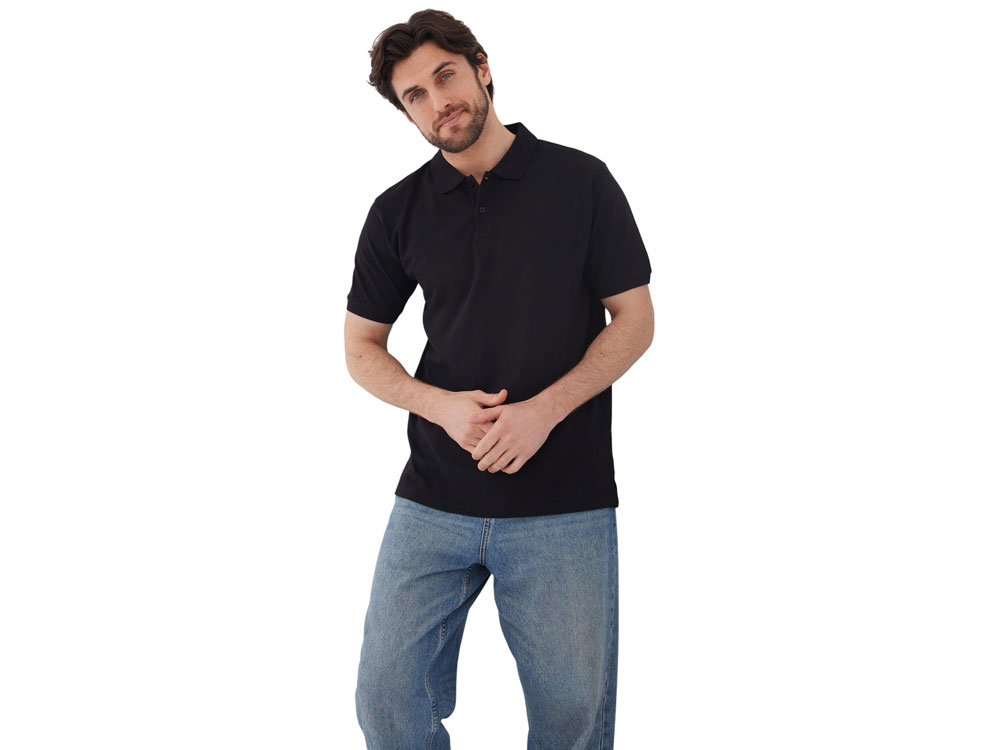 Рубашка поло Dubai мужская, черный-5