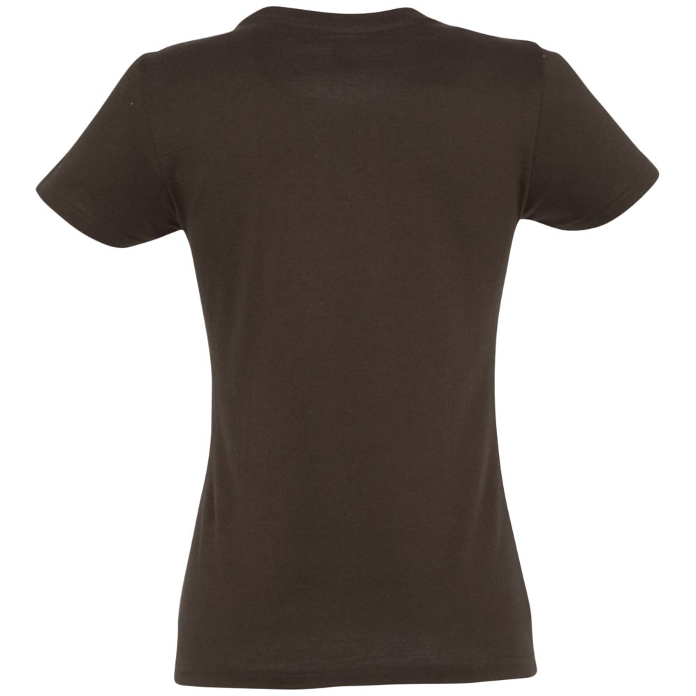 Футболка женская Imperial Women 190, шоколадно-коричневая-1