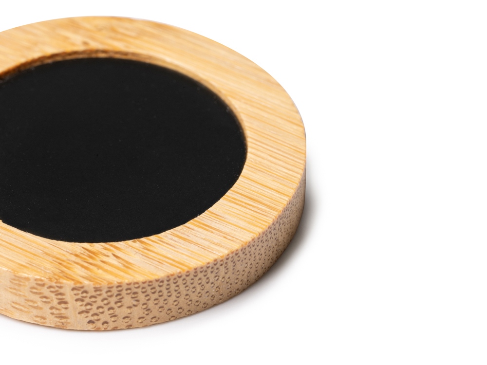 Брелок KRAUS из натурального дерева и стали KRAUS, круглый-1