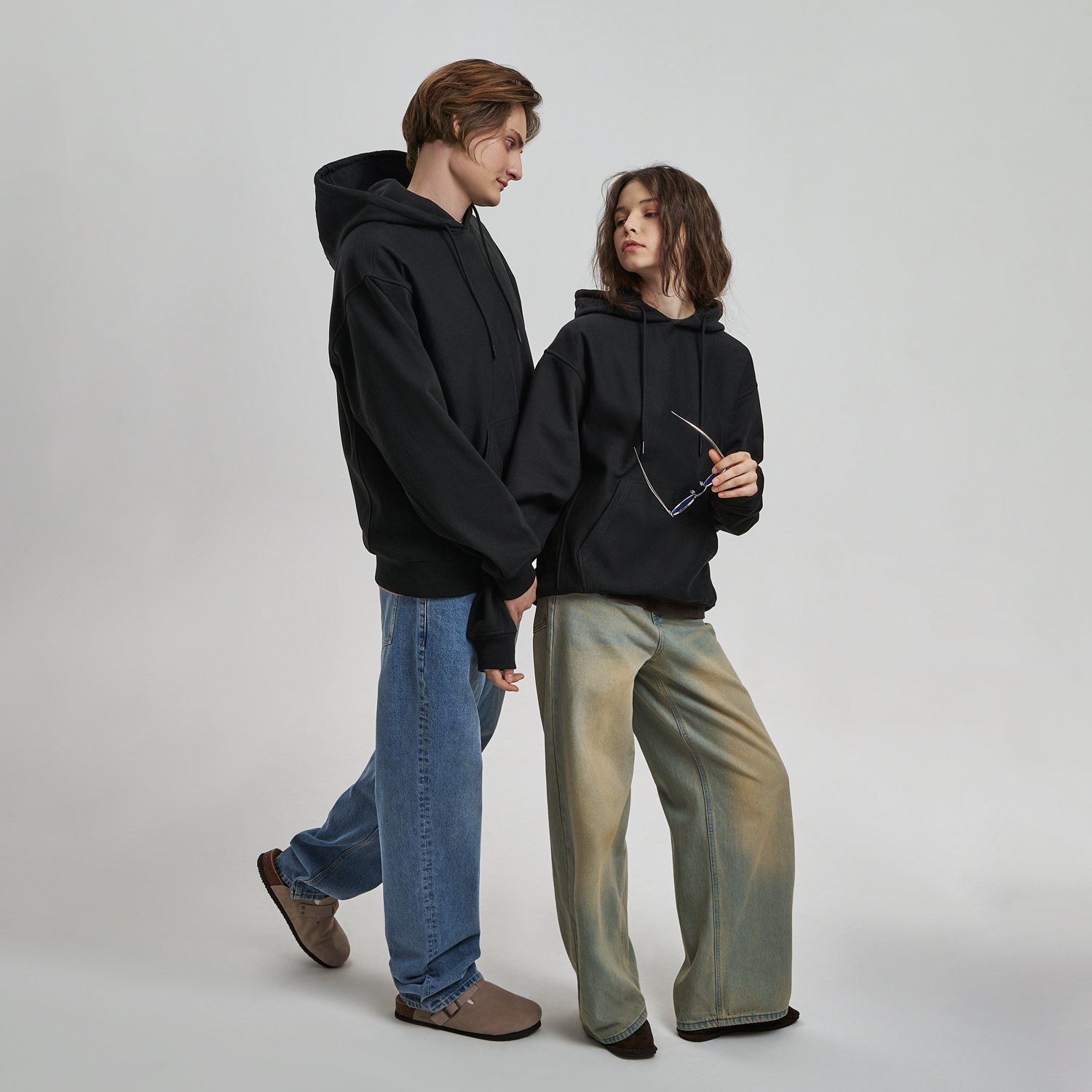 Худи релакс унисекс ADVENTURE, черный-11