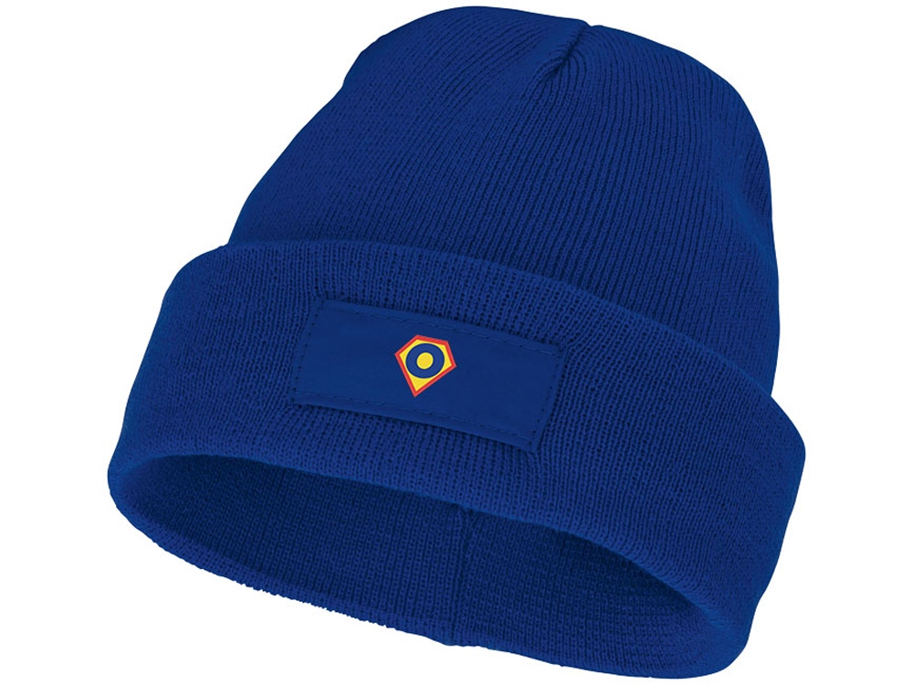 Шапка Boreas с нашивками, cиний-3