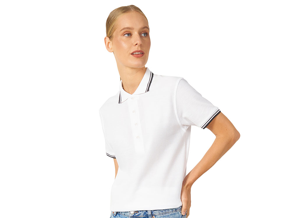 Рубашка поло Erie женская, белый-1