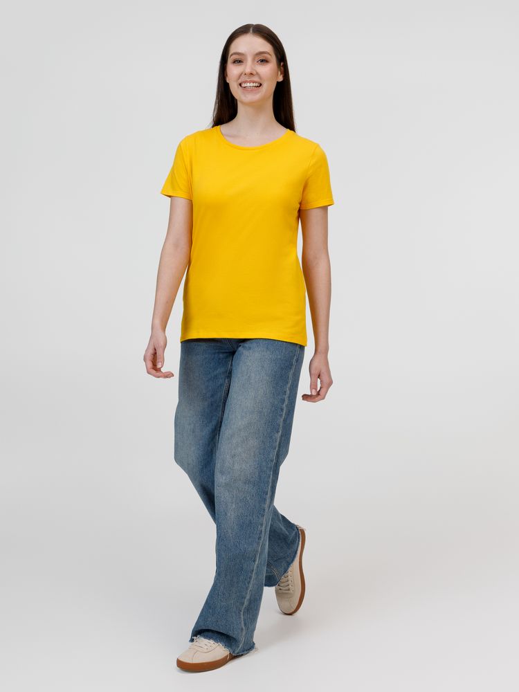 Футболка женская E190 серый меланж-3