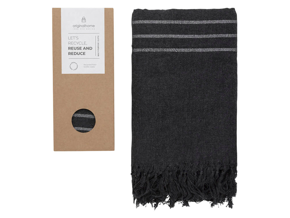 Originalhome плед 3-в-1 из переработанных материалов - 85 x 175 см - Белый-0