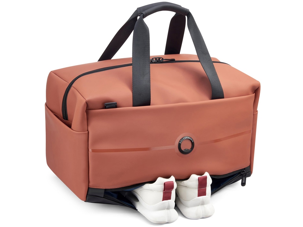 Сумка дорожная DELSEY, TURENNE, 26л, красно-коричневый-6