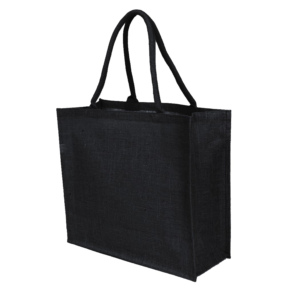 Сумка из джута Caravan Jute, Чёрный-1