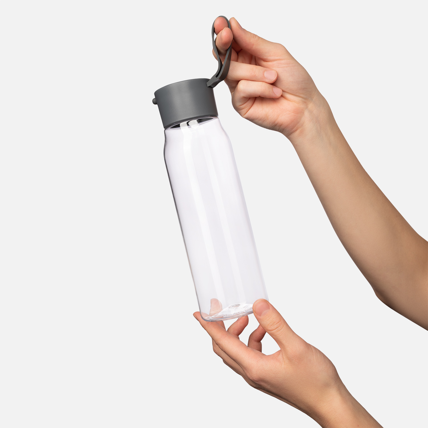 Бутылка для воды Step, серая-7