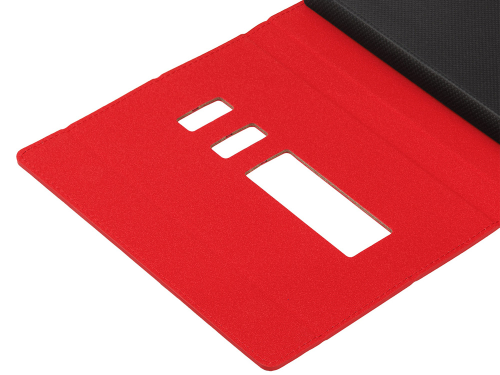 Ежедневник недатированный А5  La Manche, красный-4