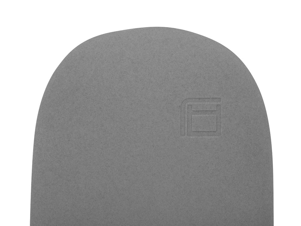 Внешний аккумулятор в форме камня Stone, 10400 mAh, серый-6